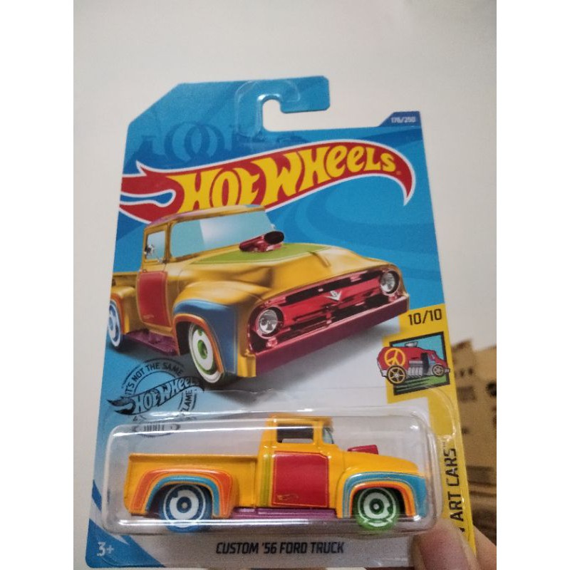 Hot Wheels Custom 56 Ford Truck THR Treasure Hunter Mainan Mobil-mobilan anak HW Art Cars