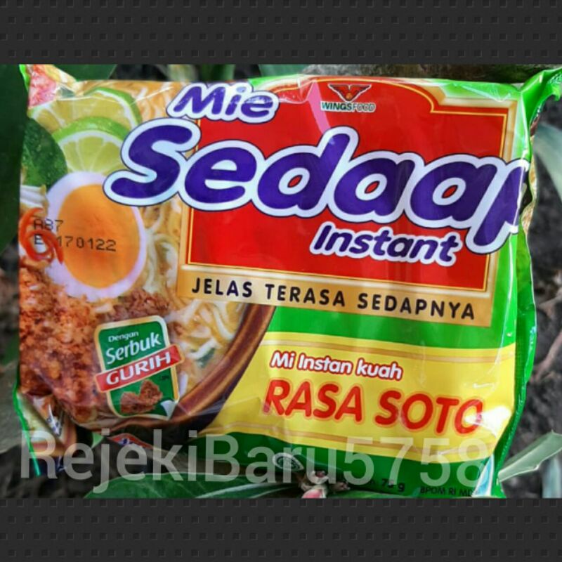 

Mie Instan Sedaap Soto Sedap