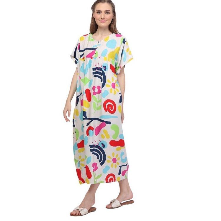 Siap Kirim.. ORIGINAL ORIANA HOMEWEAR DOODLE CRAFT SERIES /  DASTER BUSUI JUMBO MURAH