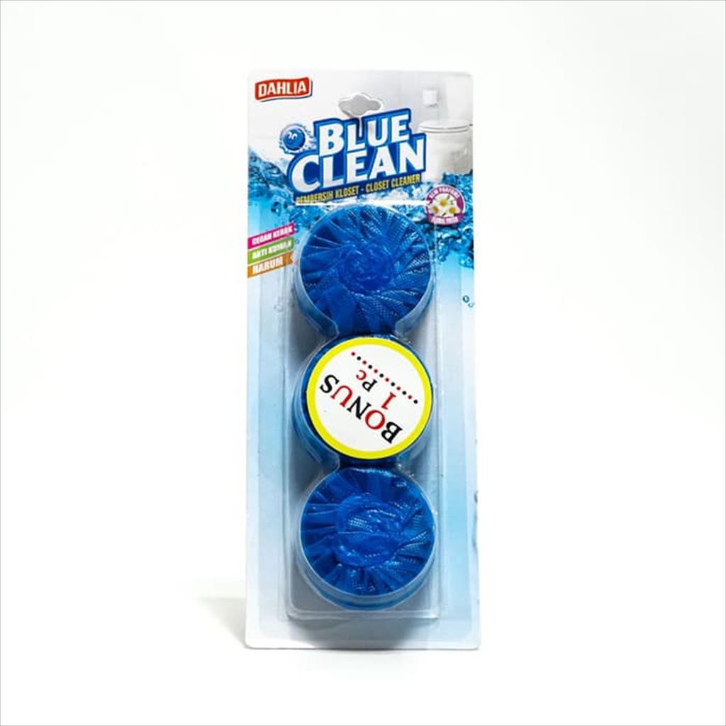 Dahlia Blue Clean 2+1 anti  bakteri dan kerak pembersih closet