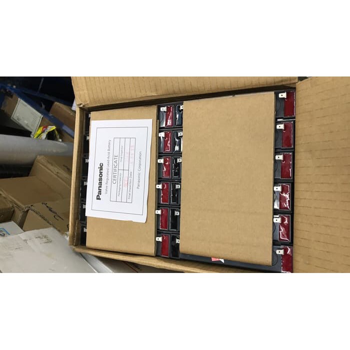 Baterai, aki, Battery 6V7ah Panasonic Original, Baterai Panasonic