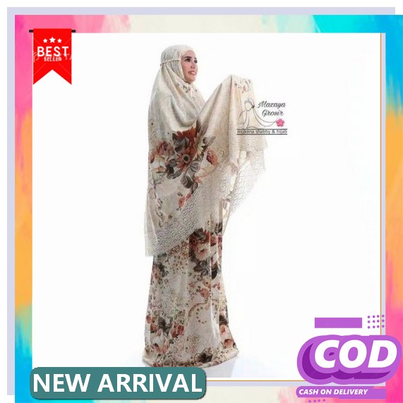 Mukena Bordir Payet Mutiara Timbul Terbaru 2022 Mukena Dewasa Motif Bunga Melati Bahan Katun Mixro M