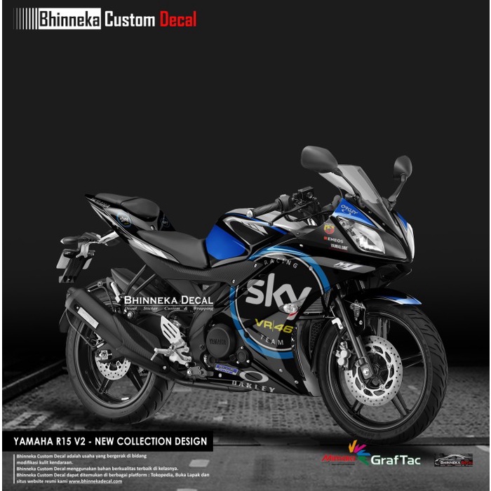 DECAL REGULER CLASS R15 V2 SKY