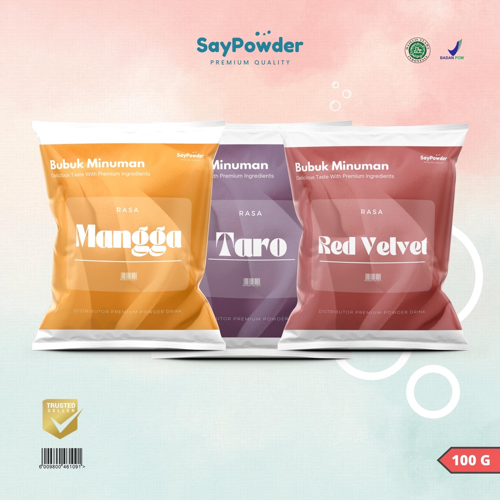 Minuman Bubuk 100Gr Bubuk Minuman Premiu Powder SERBUK MINUMAN ANEKA RASA MINUMAN BUBUK RASA / BUBUK MINUMAN KEKINIAN BUBUK MINUMAN MURAH BERKUALITAS ENAK