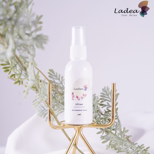 LADEA ANTI BACTERIAL ROOM SPRAY AIR FRESHENER SPRAY PENGHARUM RUANGAN -  60ml