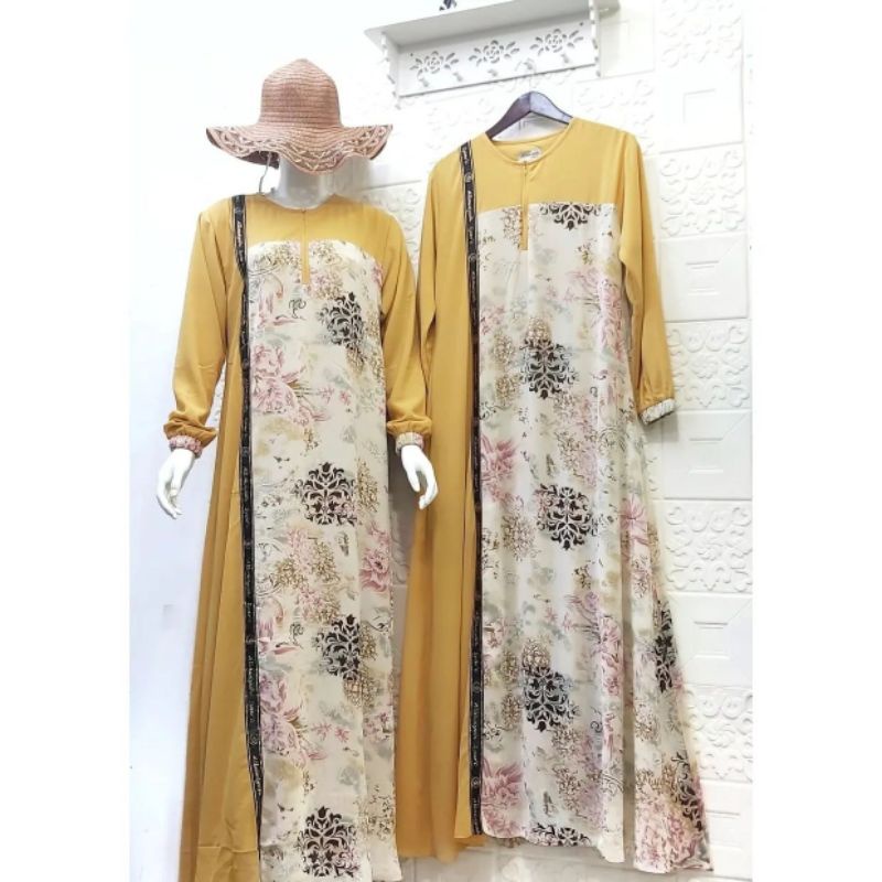 Baju gamis casual wanita