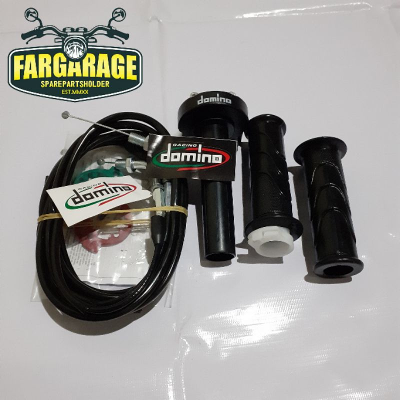 Gas spontan matic kabel dua set handgrip beat fi paket hemat