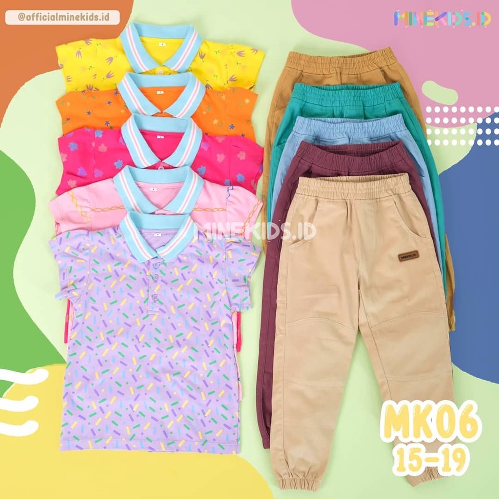 SETELAN ANAK UNISEX JOGER PANTS FULLPRINT USIA 2-10 TAHUN