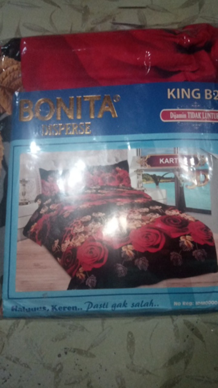 Ls Sprei Bonita 180 X 200 King Size No.1 Motif Thalia/revanda/mexico/citra
