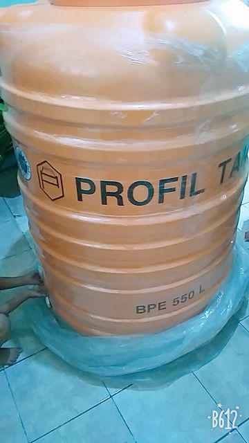 Tangki Air / Tandon / Toren Profil Bpe 550 Liter - Bpe550