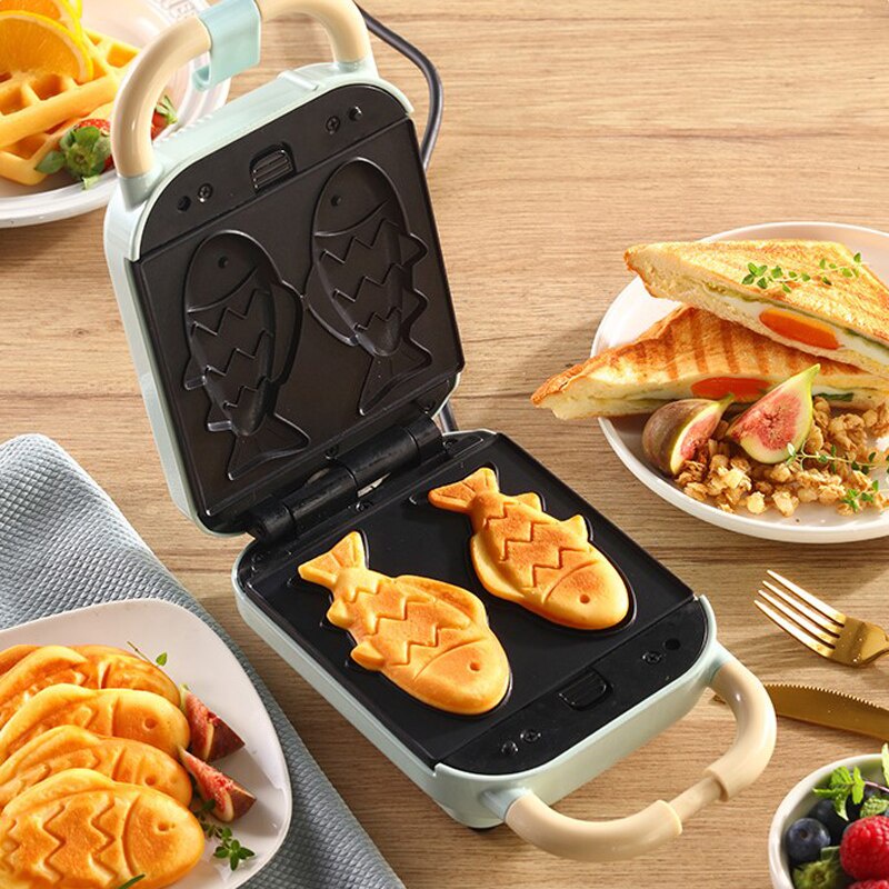 Toaster Sandwich Maker Donut Takoyaki Taiyaki Waffle Maker