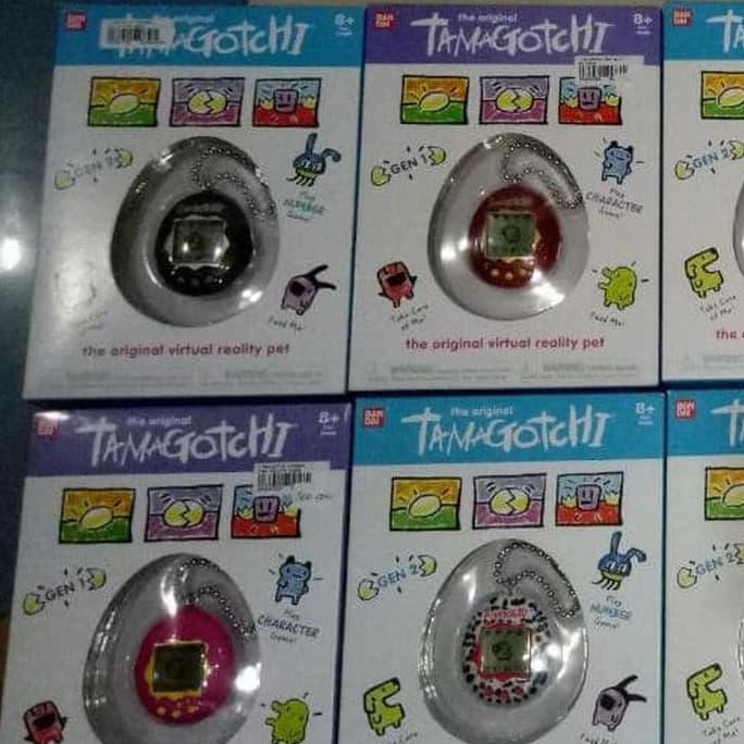 NEW PRODUK KOLEKSI MAINAN ANAK PEREMPUAN► MAINAN TAMAGOTCHI THE ORIGINAL GAME BANDAI GEN 2. ON