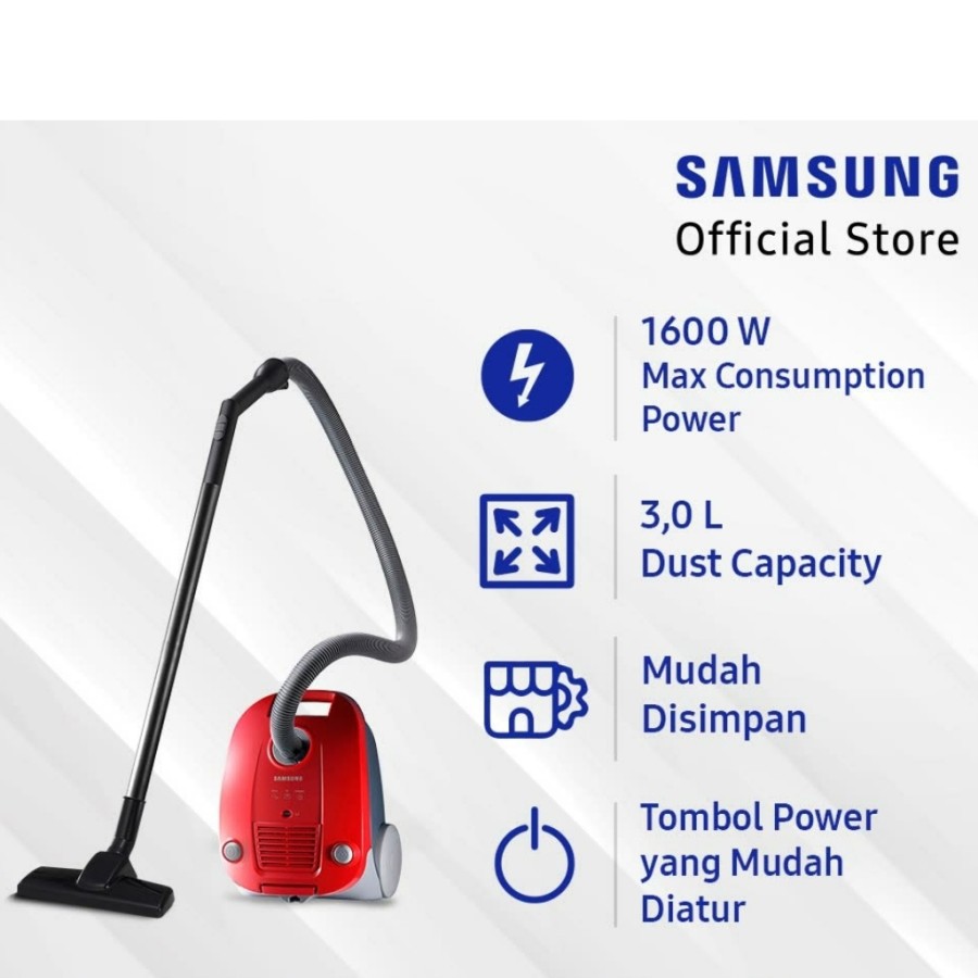 Samsung - Vacuum Cleaner - VCC4130S37/XSE