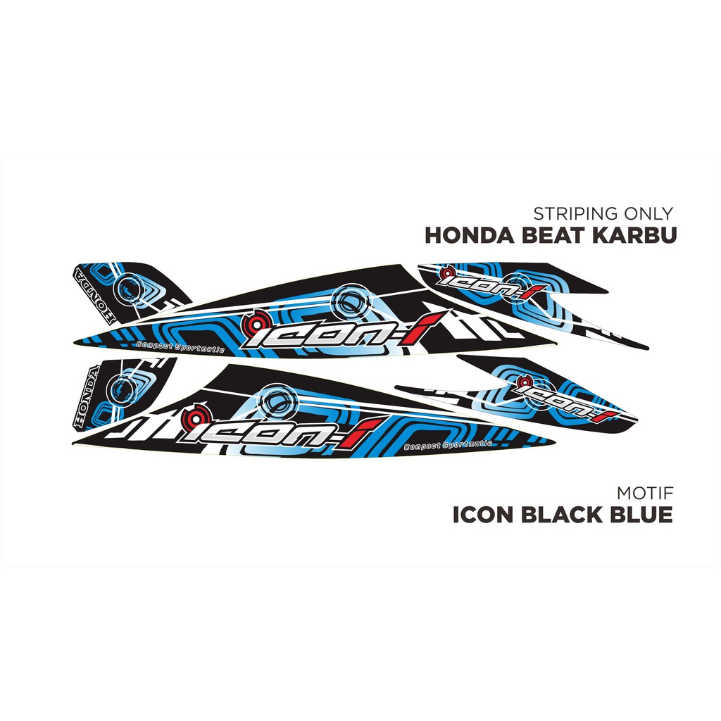 Striping Variasi  Honda Beat  Karbu  motorwallpapers org