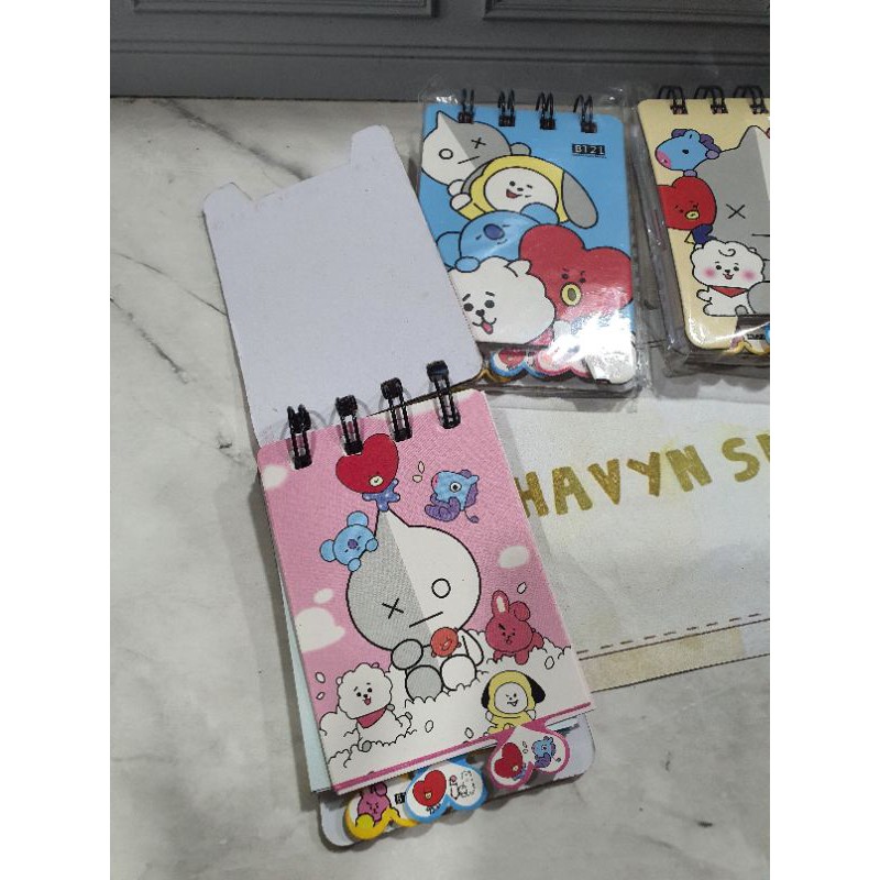 MEMO SPIRAL BTS BT21/DIARY SPIRAL-3