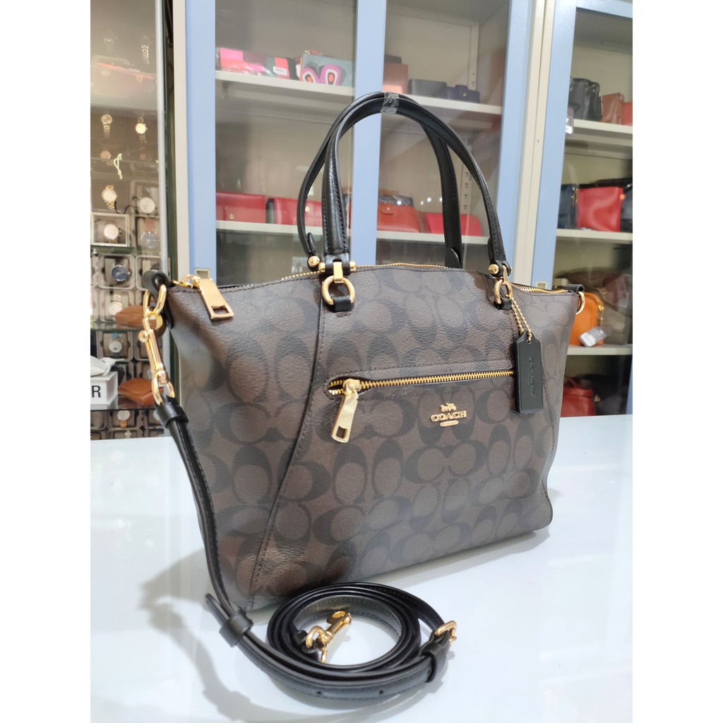 Tas Coach F79998 Brown Black