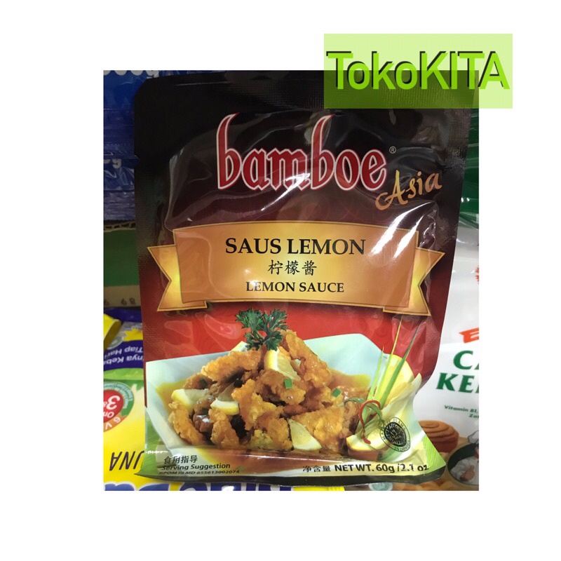 

Bumbu instan Bamboe Saus Lemon 60 gr
