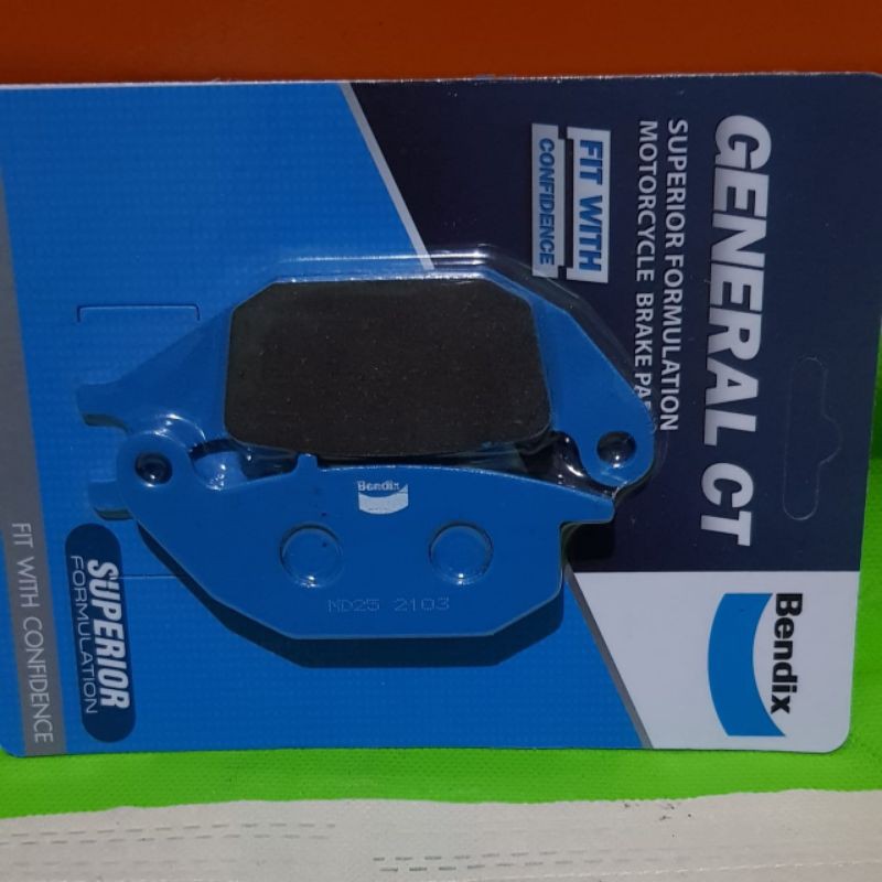 BENDIX MD25 Dispad kampas rem belakang TIGER REVO - VIXION NVL