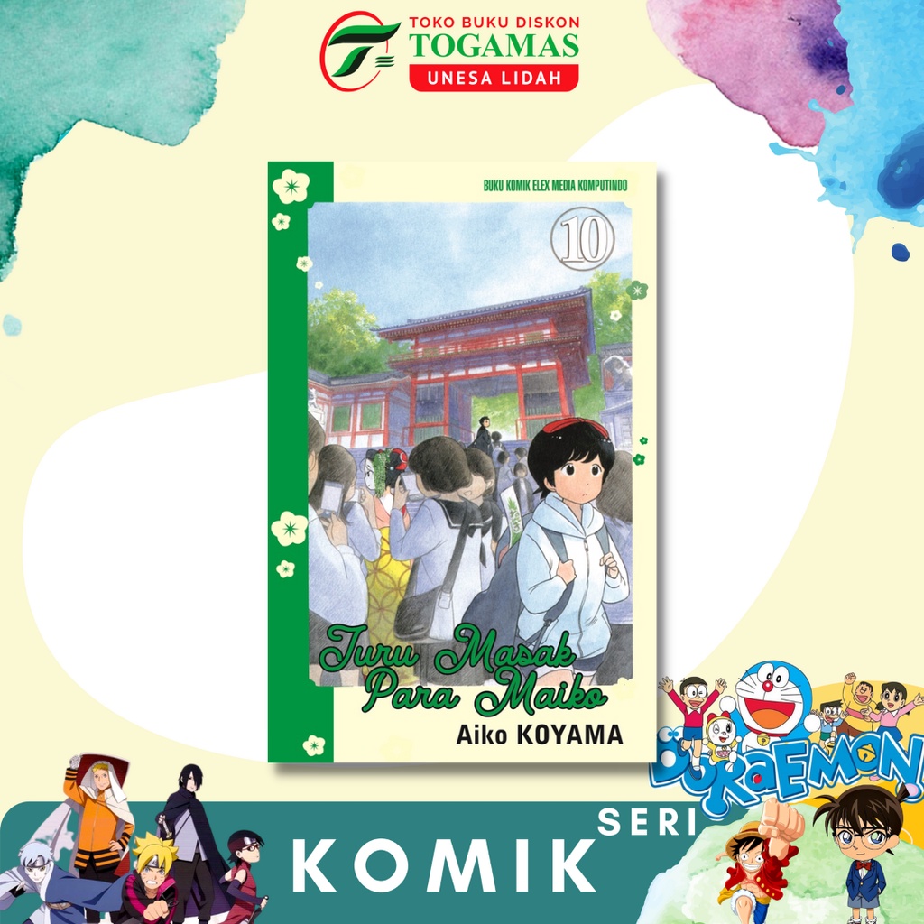 KOMIK JURU MASAK PARA MAIKO 07, 08, 09, 10 KARYA KOYAMA AIKO