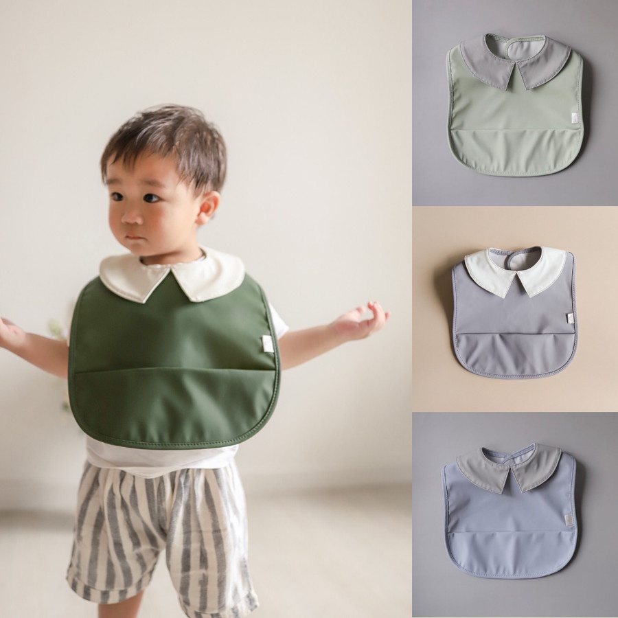 Mellow - Bib Celemek Bayi Anak Import - Preppy Bib