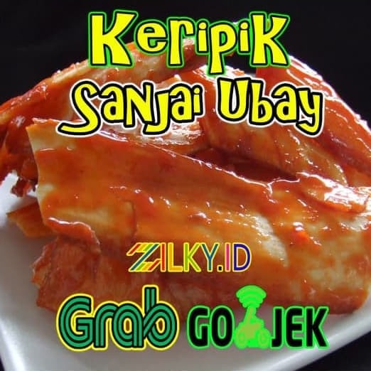 

NEW Keripik Kripik Singkong Balado Ubay Sanjay Sanjai Minang Padang Pedas