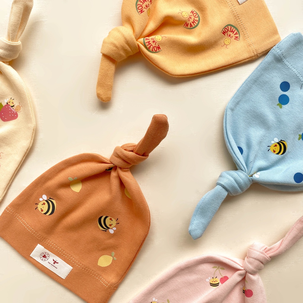 Topi Bayi BOHOPANNA - KNOT HAT - BOHOPANNA X THE OVERTEE