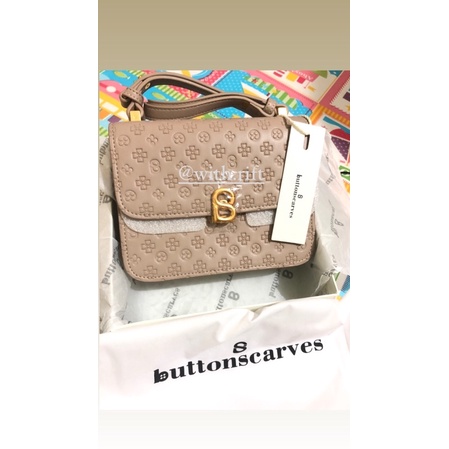 audrey monogram bag buttonscarves