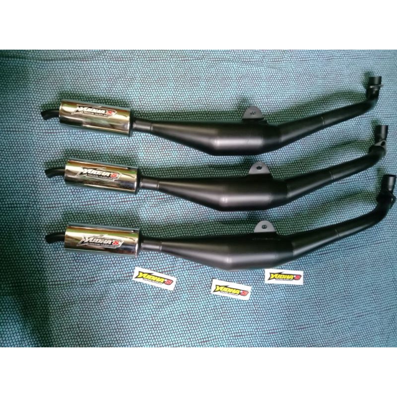Promo Knalpot standar racing Fizr Hitam? Pnp di Fizr Original Yudha's racing muffler