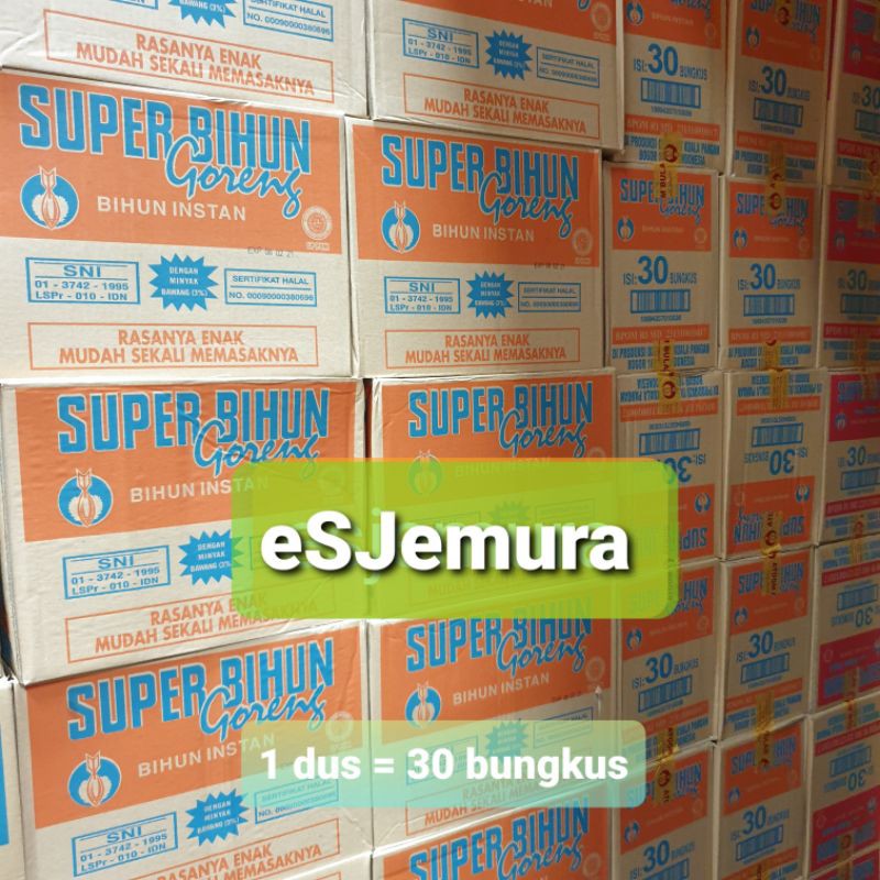 

Super Bihun Goreng Instant per dus isi 30 bungkus / mie instant indomie