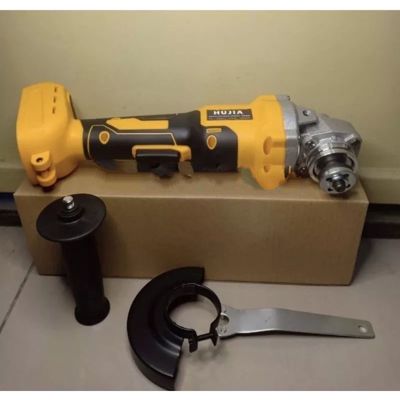 Gerinda Hujia Kuning Cordless 4 Inch UNIT ONLY