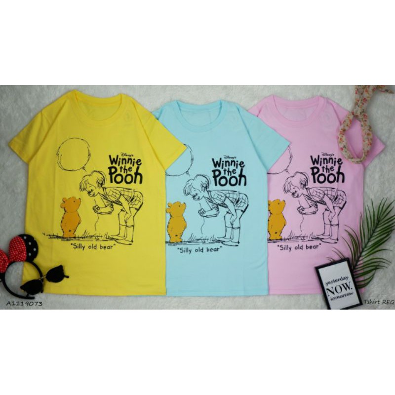 KAOS POPSY ATASAN DEWASA GAMBAR POOH