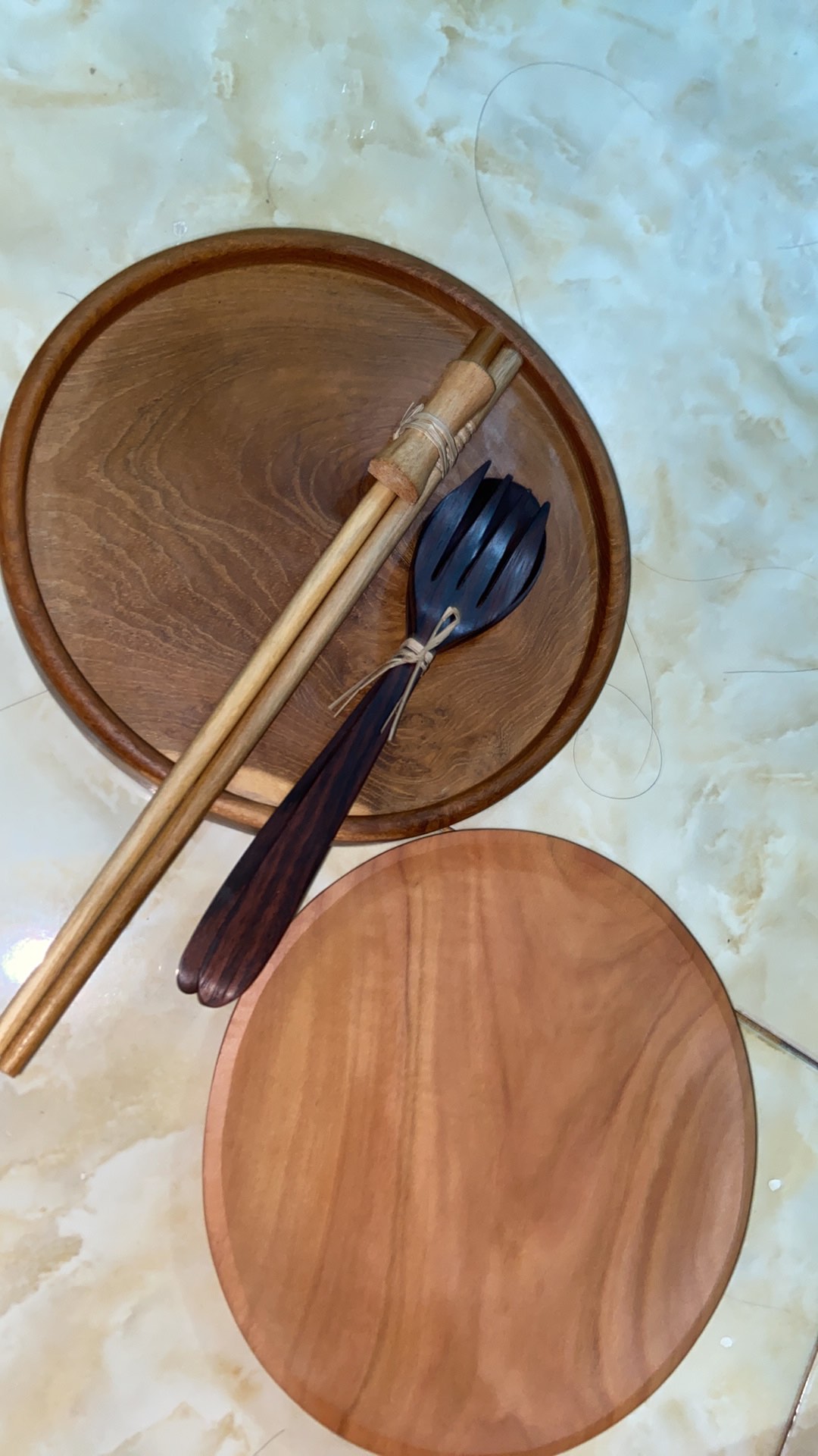 Fuufu | Sendok Garpu Makan Kayu