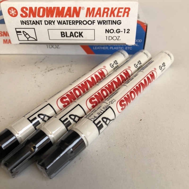

spidol permanen Snowman G12 (lusin)