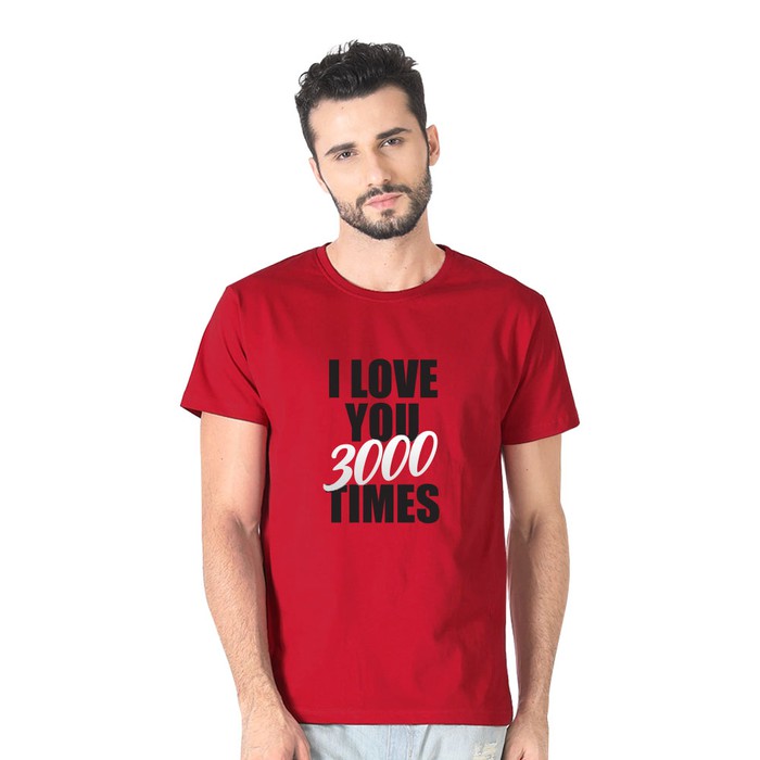 T shirt Pria Kaos Avanger End Game I Love You 3000 Premium Distro 02