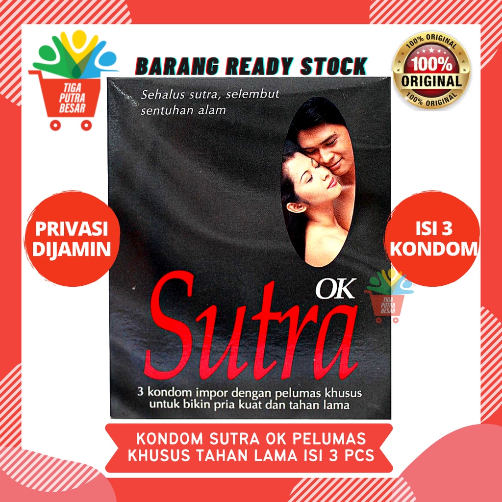 KONDOM SUTRA OK ISI 3 PCS KUAT DAN TAHAN LAMA