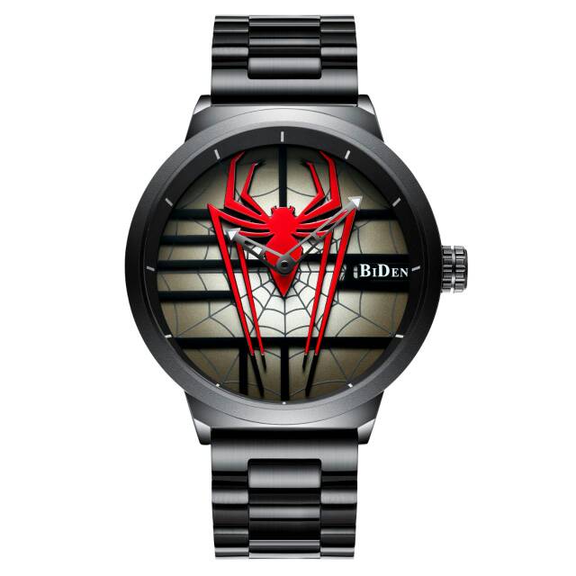 JAM TANGAN PRIA ORIGINAL BIDEN 0063 ANALOG SPIDER