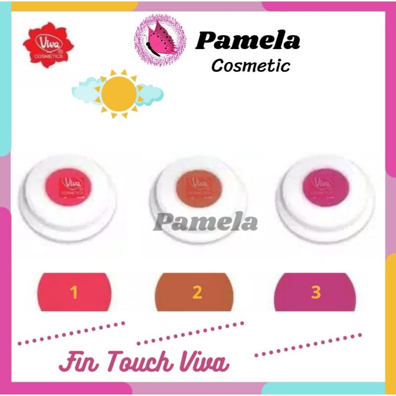 ❤ PAMELA ❤Viva Face Fintouch (blush on) Finishing