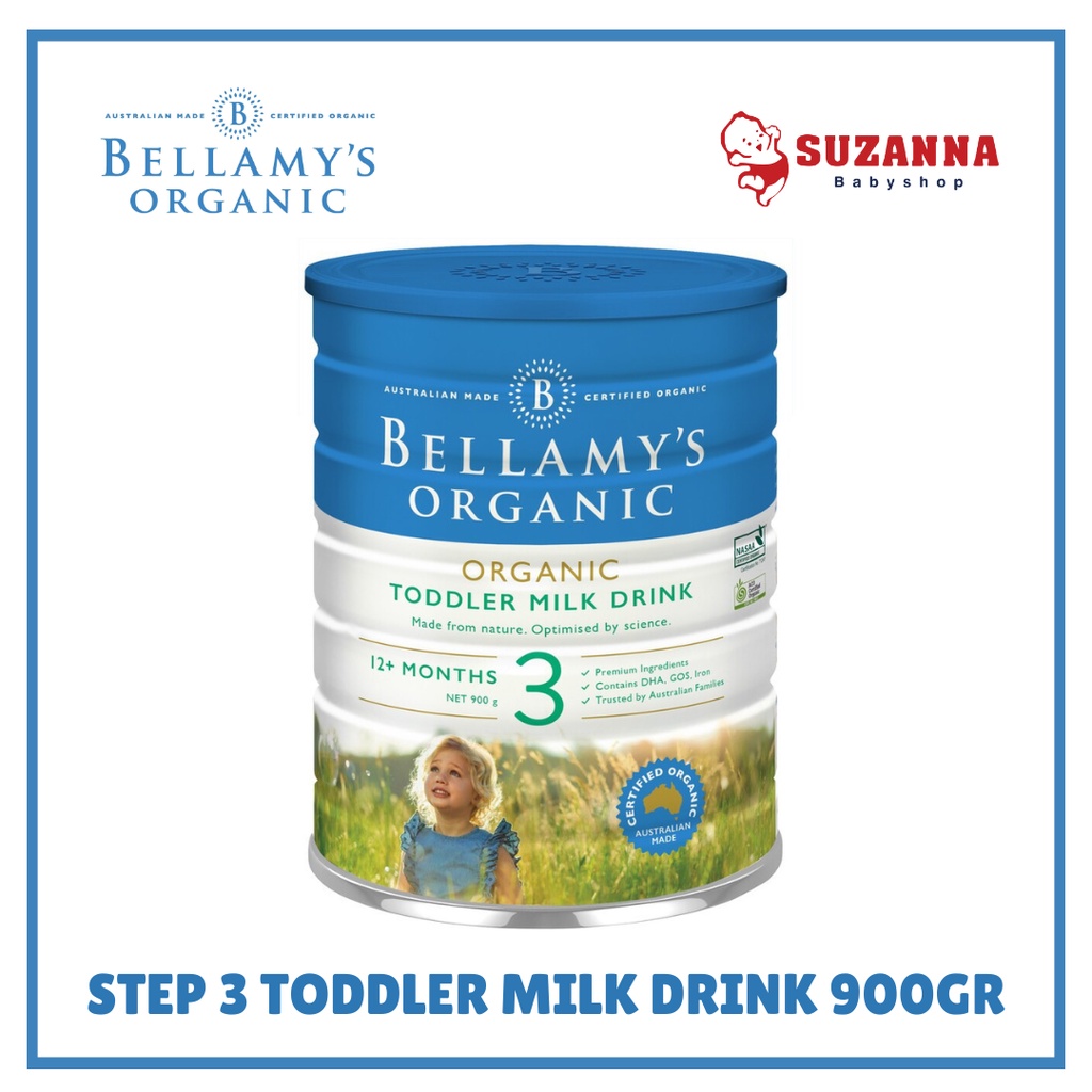 Bellamy's Organic Step 3 Toddler Milk Drink 900gr