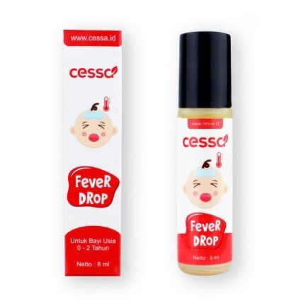 Cessa Fever Drop - Essential Oil Penurun Demam Bayi