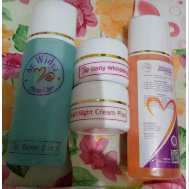 Paket putih glowing