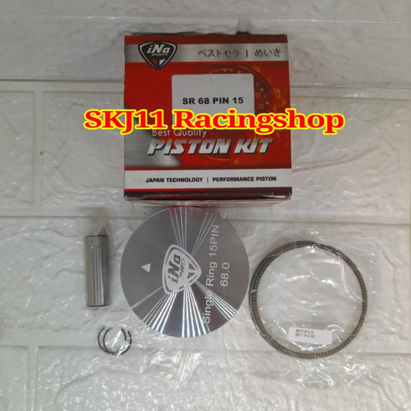 Piston Seher Kit INAPRO Diameter 68 Pen 15 Single Ring