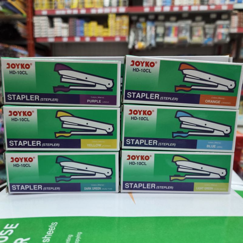 

Mesin Stapler Joyko HD10 CL / Staples HD-10 CL / Steples Kecil HD10 (1 PCS)