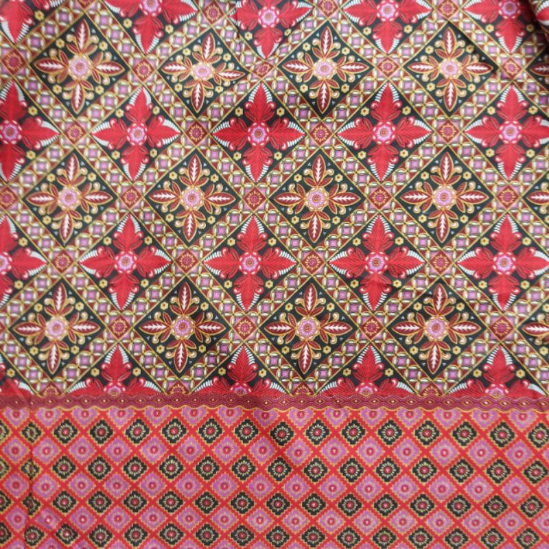 Kain Batik BSY  Halus motif Bulat Koin