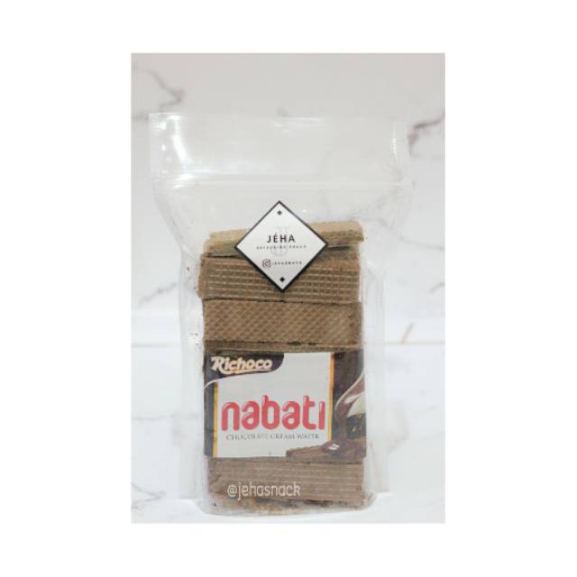 

[ Snack Kiloan TERMURAH ] Nabati Wafer Coklat 250 gram