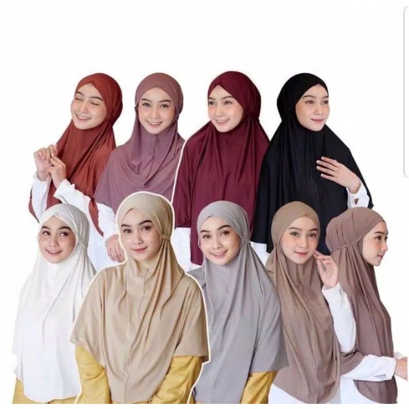 JILBAB BERGO MARYAM JERSEY ZAKIA ORI ALSHA /BERGO MARYAM ALSHA