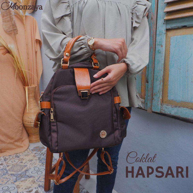 HAPSARI ORI MOONZAYA TAS RANSEL TAS SLEMPANG TAS JINJING TAS PUNGGUNG