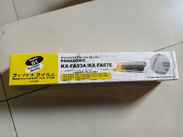 

Karbon Fax Replacent Film Fax Ink KX-FA93A / KX-FA57E