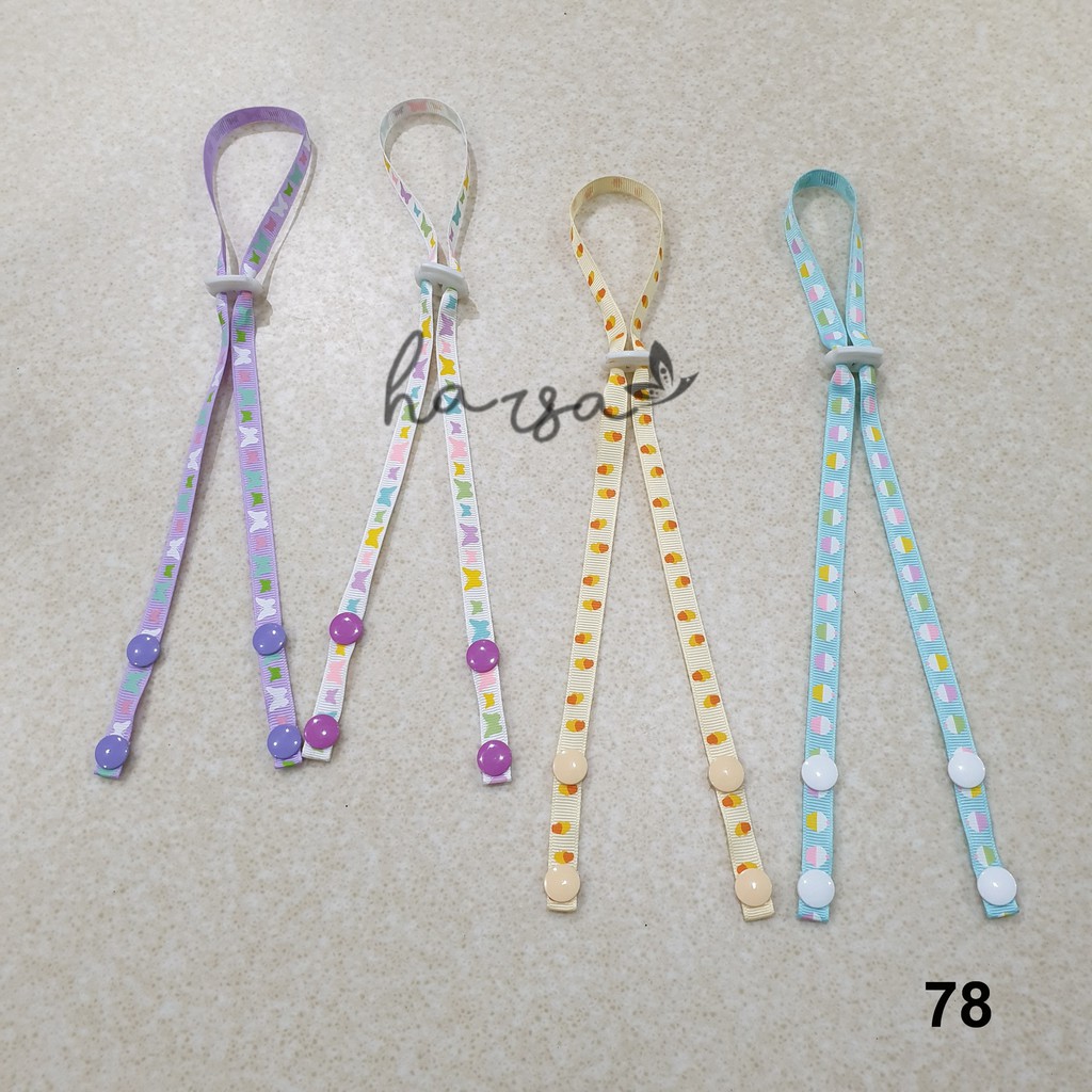 Tali Konektor Masker Hijab / Pengait Masker / Tali Gantung Masker Korea