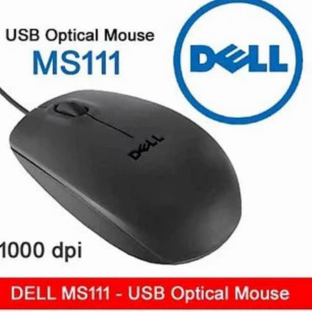 Dell S111 mouse gaming kabel murah optical usb 3D original/ kabel optical mouse Dell S111