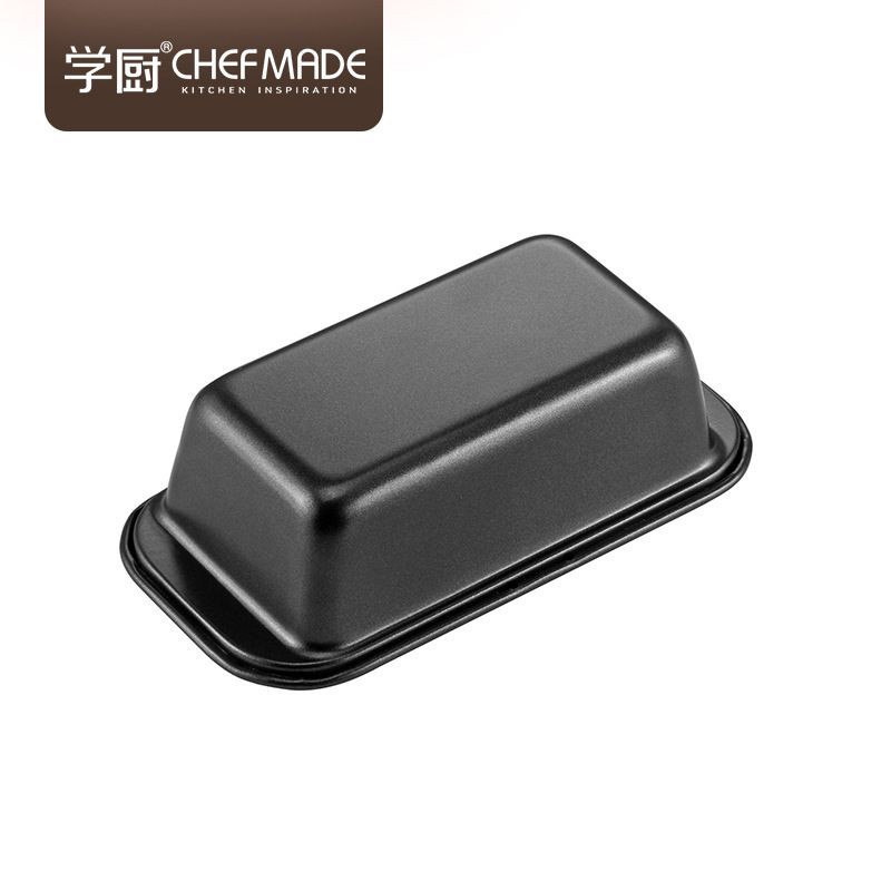 chefmade basic small loaf pan wk116259 Black / loyang roti kecil